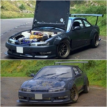 Aaron’s Nissan 200sx (RB25 Converted)