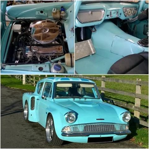 Ford Anglia in Blue