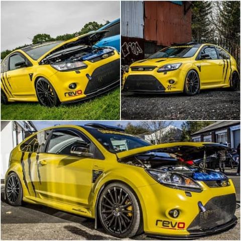 Yellow Ford Focus